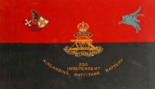 OS 300th Ind. A/L. ATk Bty flag