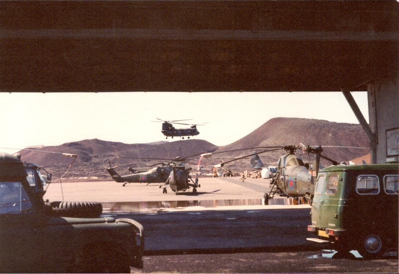 OS Helicopters at Ascension Islands 