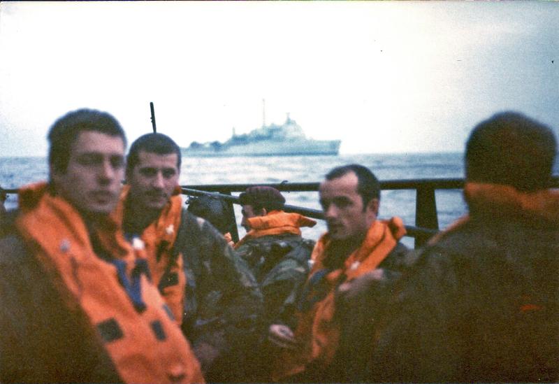 OS Paddy Rehill and Chris Fitzgerald Falklands 1982