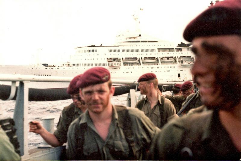 OS Steve McConnel Op Corporate 1982 Canberra in the background