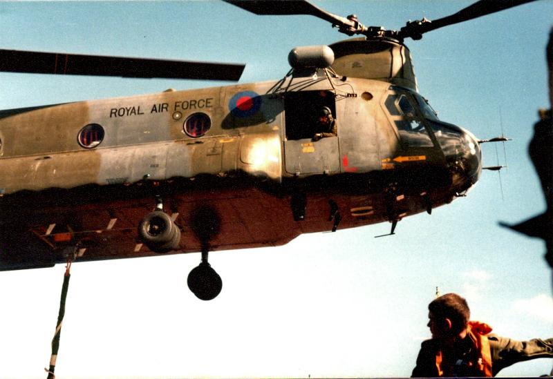 OS Chinook in action 1982