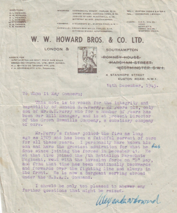 OS Testimonial for Ronald Perry