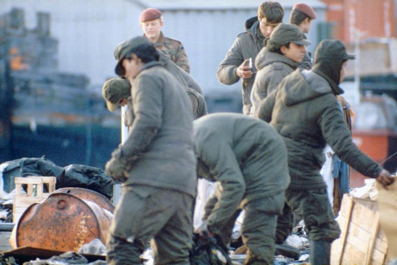 Argentine PoWs Operation Corporate Falklands 1982