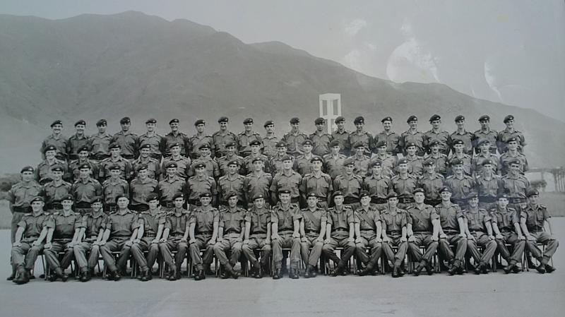 Guards Parchute Company as part of 2 Para Battle Group Hong Kong 1968