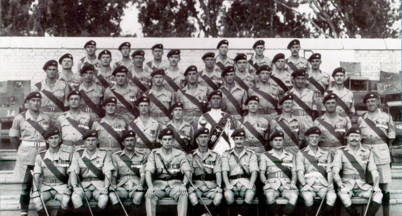 3rd Battalion The Parachute Regiment Warrant Officers' and Sergeants' Mess, Egypt 1954.