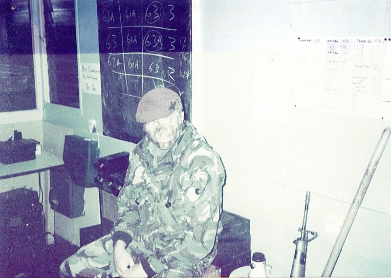1 Para COP waiting to go out1982