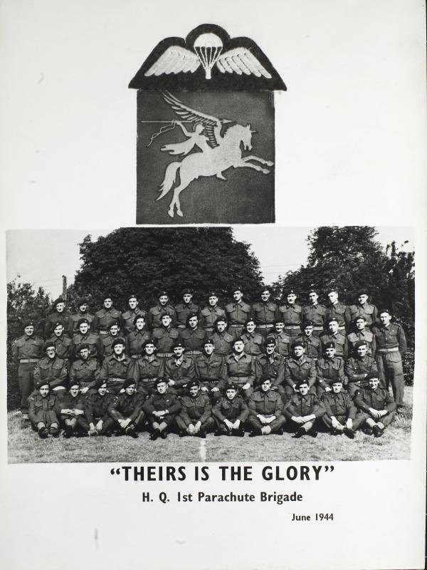HQ 1st Parachute Brigade 1944, "Theirs is the Glory"