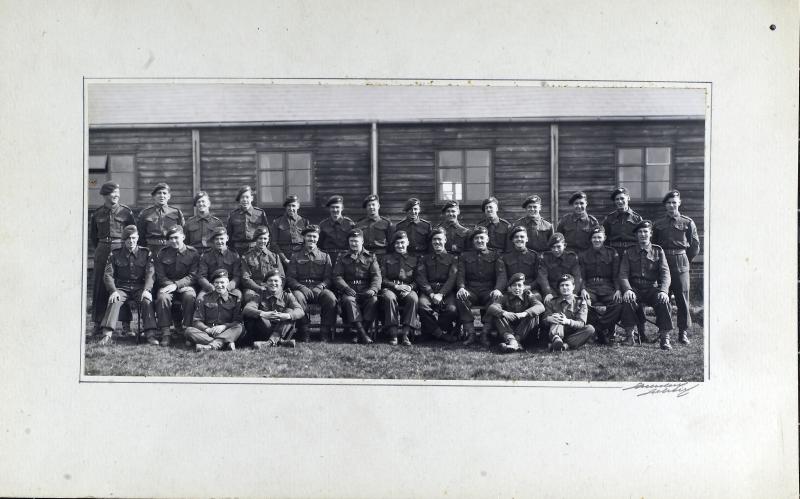 Group Photograph of 1 Platoon, A Company, 13th Parachute Battalion 1945
