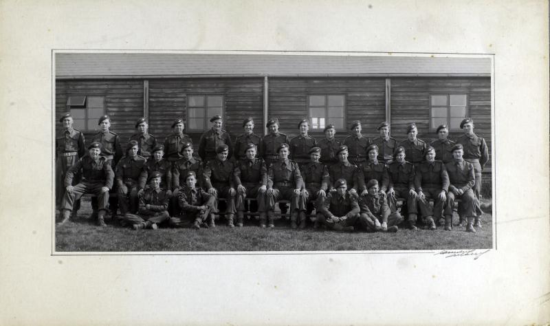 Group Photograph of HQ Platoon, A Company 13th Parachute Battalion 1945