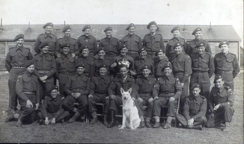 Group Photograph of Signallers Platoon, 13th Parachute Battalion 1945