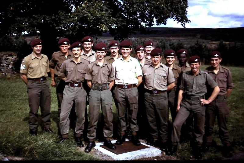 5 Platoon, 2 Coy, 10 Para, Bellerby, September 75