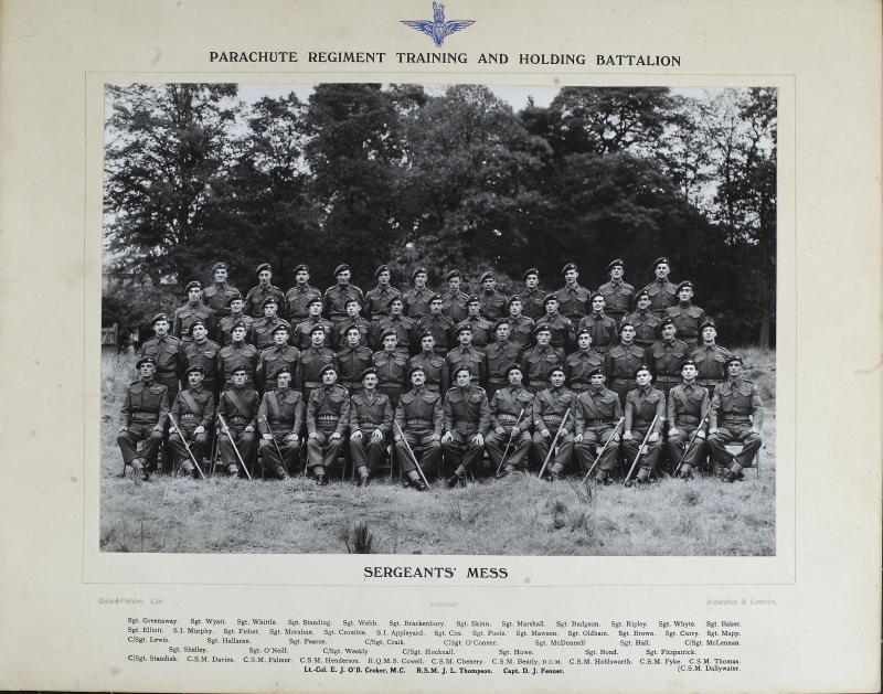 Group Photograph of the Training and Holding Battalion