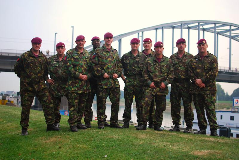 15 AA CS Sqn at Arnhem Bridge, Sept 09
