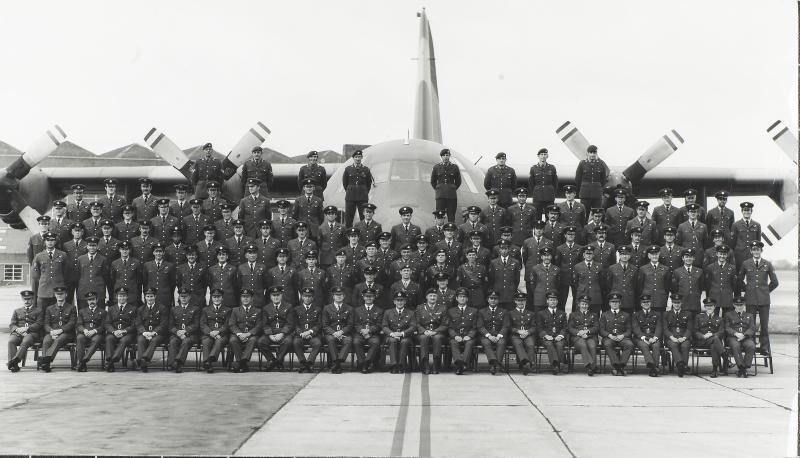 Group Photograph of No.1 Pilots at Abingdon, 1975
