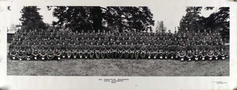 Group Photograph of 2nd Parachute Squadron RE, 1945