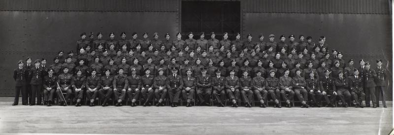 Group Photograph of Parachute Training Course 266