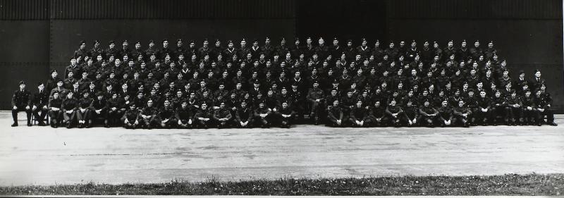 Group Photograph of Parachute Training Course 2 TA 1950