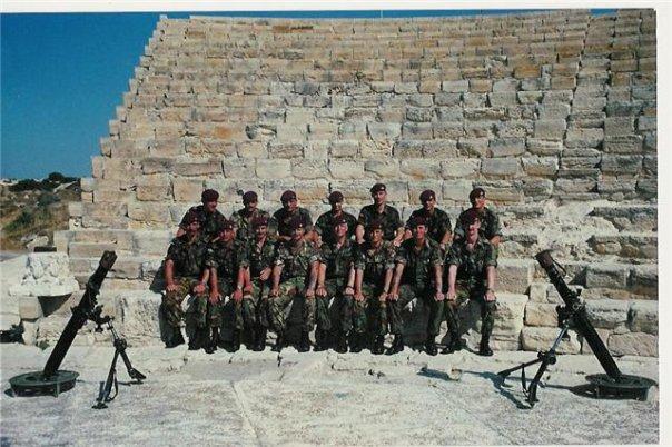 Mortar Platoon 1 PARA Cyprus 1990