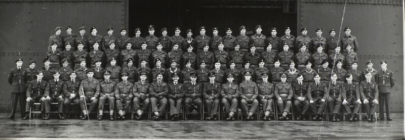 Group Photograph of Parachute Training Course, 1950