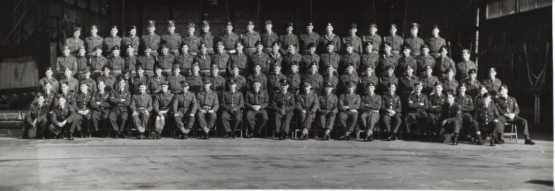 Group Photograph of Parachute Training Course, 1950 (1)