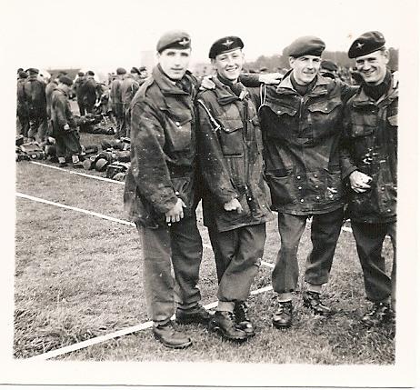 2- Assualt pioneer Platoon S Coy 17th Bn.  pre Bn Drop 1957