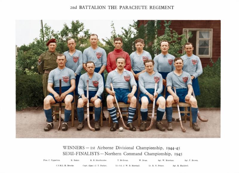 2nd Parachute Battalion Hockey Team 1944-45