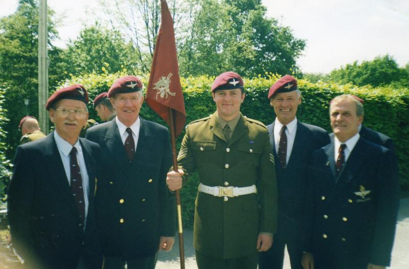 The Old and The New 6 Guards Plt Passing Out Parade Pirbright 2001