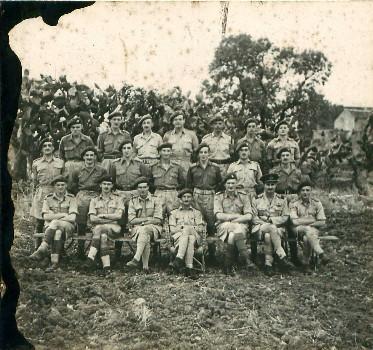 A group shot of 2nd Parachute Brigade HQ.
