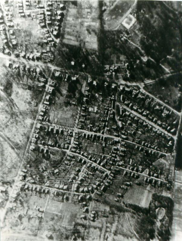 Aerial view of Oosterbeek.