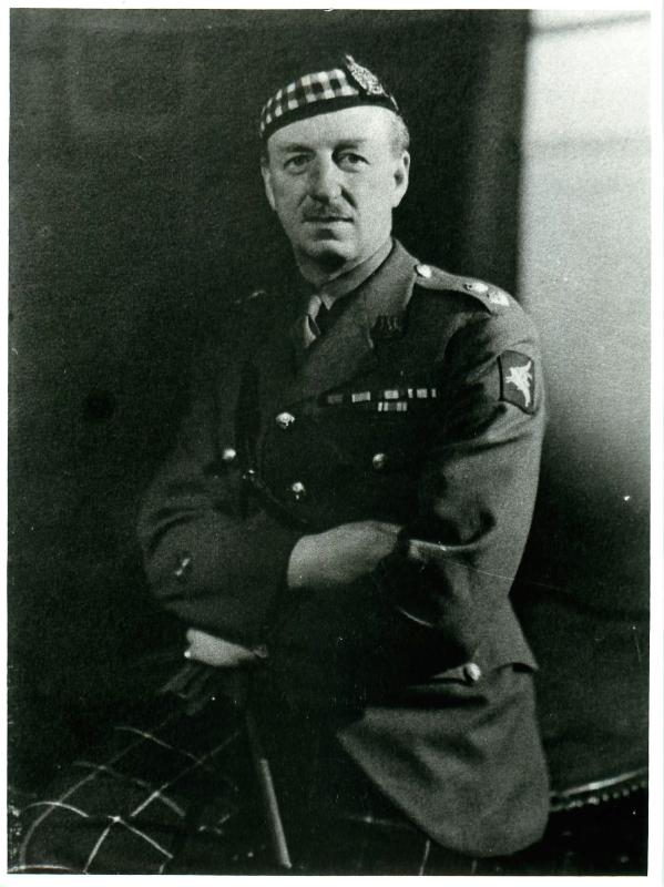 Lt-Col Payton DSO, OC of 7th KOSB 1943-45.