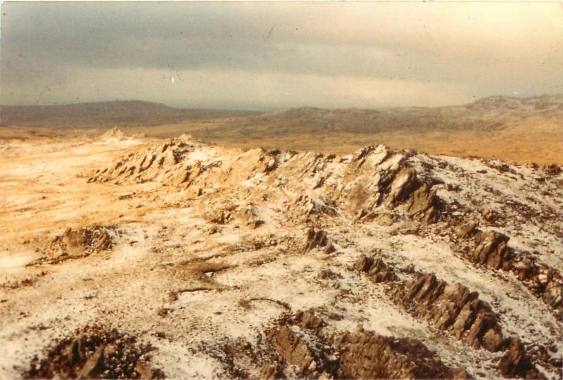 View of Mount Longdon.