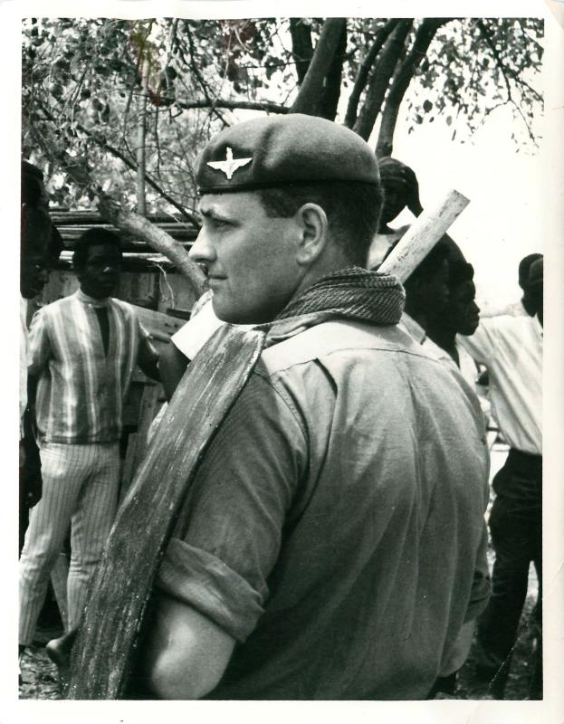 Riot training, Anguilla 1969.