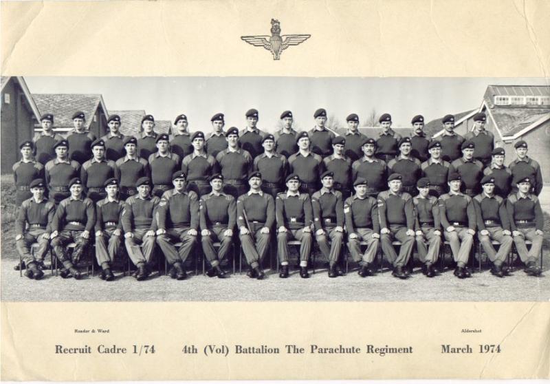 Recruit cadre March 1974