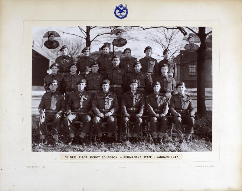 Group Photograph of The Glider Pilot Depot Squadron, January 1947