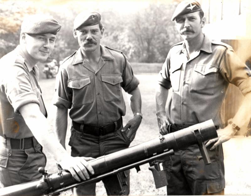Members of 2 PARA, late 1981.