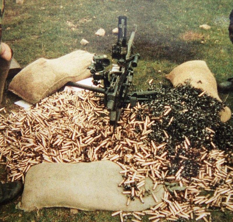 GPMG in the sustained fire role