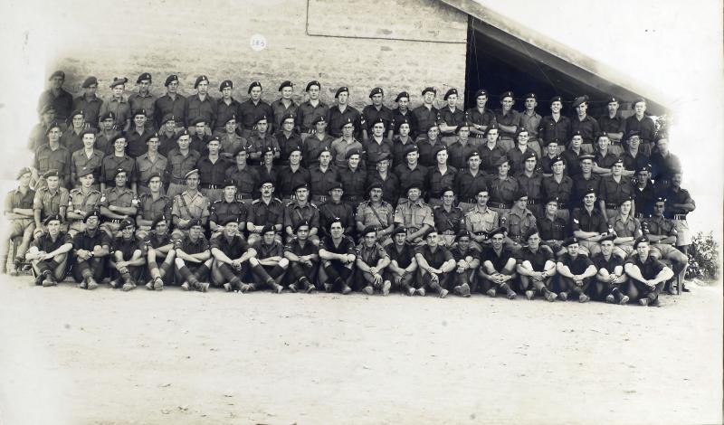Group Photograph of HQ 6th Independent Parachute Brigade, 1947