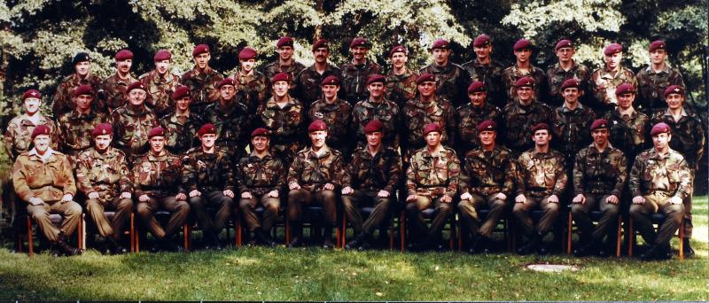 Group Photograph of 4th Parachtue Battalion, 1986
