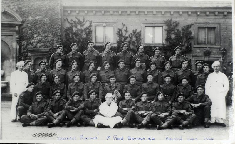 Group Photograph of Defence Platoon, 1st Parachute Brigade, 1944