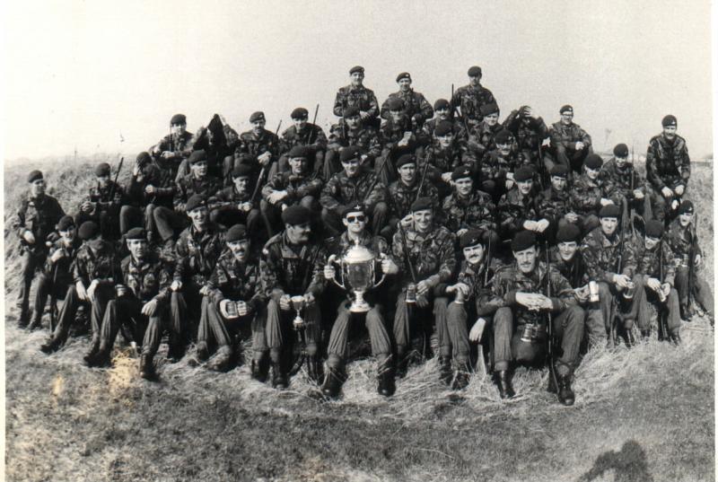 A Company, 4 Para, at Bn SAAM, c.1983
