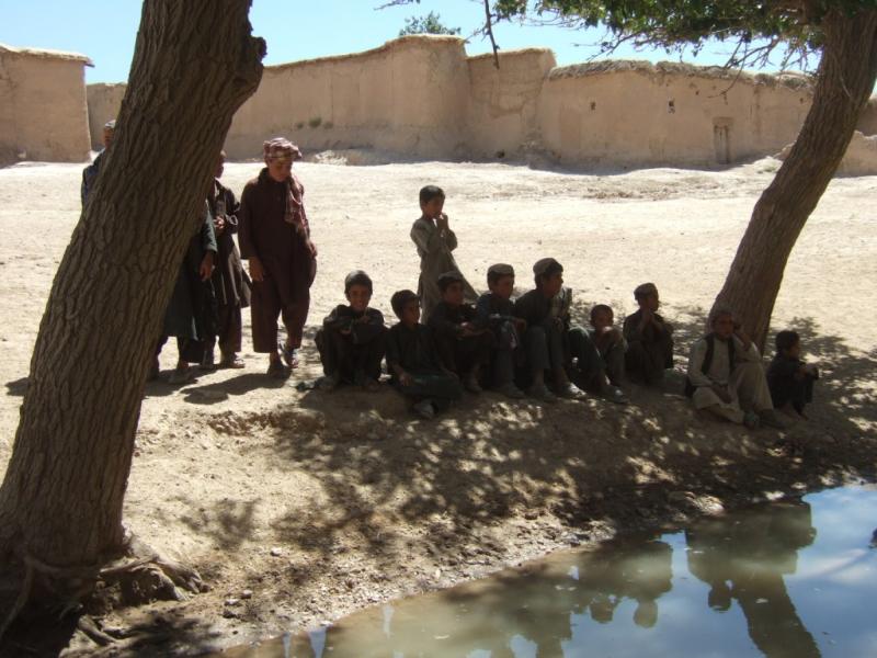 Group of Children in Zabul, Afghanistan June 2008