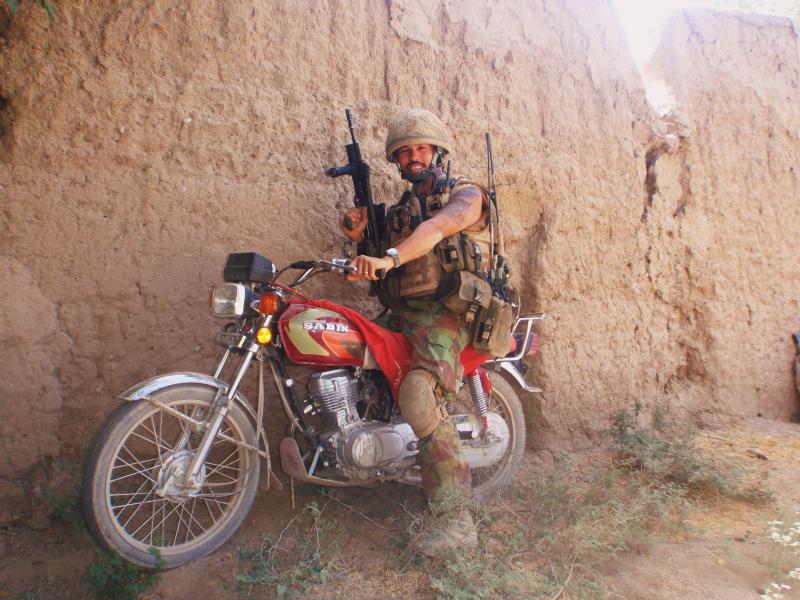 Para of quick reaction force, FOB Gilbraltar, Afghanistan, 2008