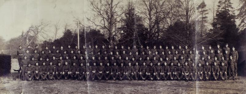 Group Photograph of 22nd Independent Parachute Company, Early 1945