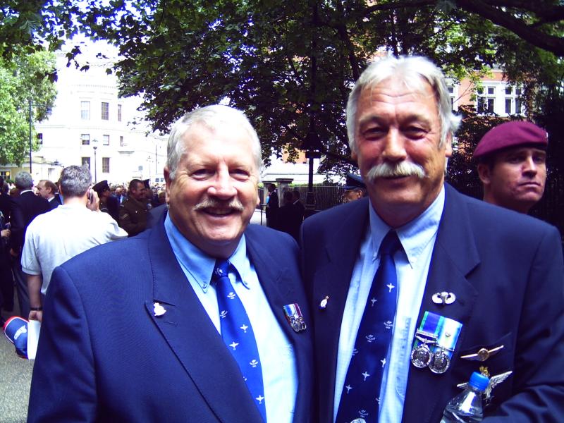  Veterans in London for 25th Anniversary of the Falklands Campaign, 2007 