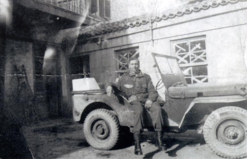 Pte Thomas Jarvis in Greece, 1944