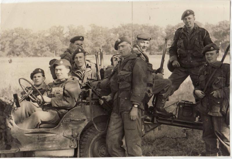 Eric Tripp and colleagues from North Somerset Yeomanry. Source: Marjorie Tripp