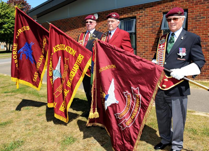 Dedication of New Parachute Regiment Association Standards, May 2010