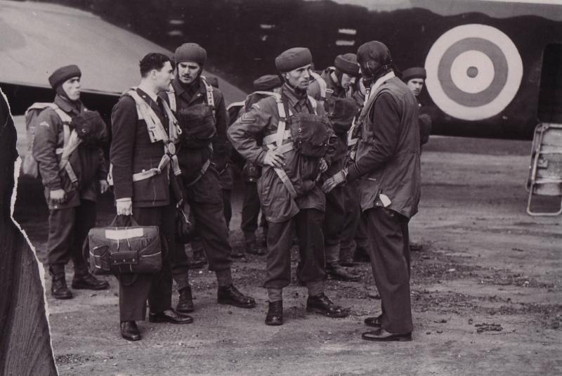 Stick from No 2 Commando prior to emplaning,1940