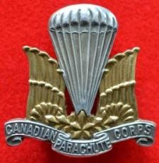 1 Canadian Parachute Battalion Officers' Hat Badge