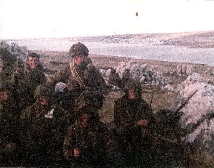 OS Members of D Company 2 PARA Falklands 1982